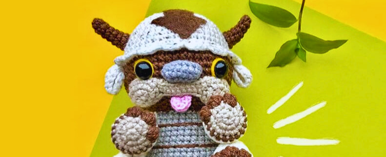 Appa- Avatar Juguete Amigurumi Patrón PDF