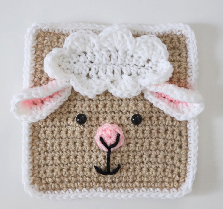 Patrón Gratis Granny Dani La Oveja en Crochet