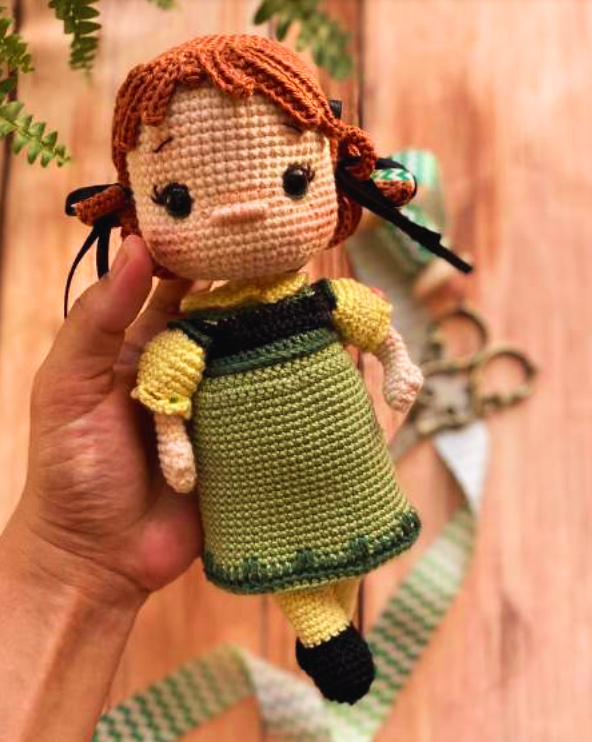 Adorable Muñeca Amigurumi Paty Patrón PDF