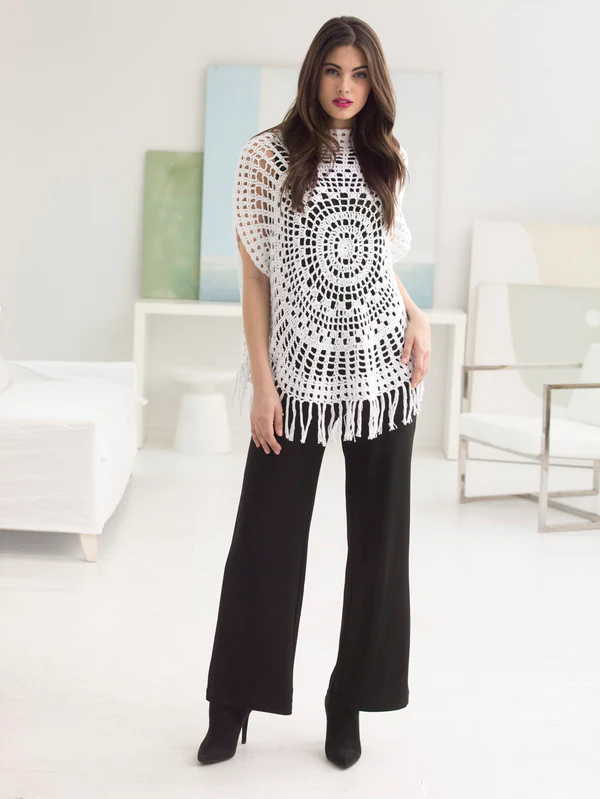 Top Tifany en Mandala a Crochet Patron Gratis