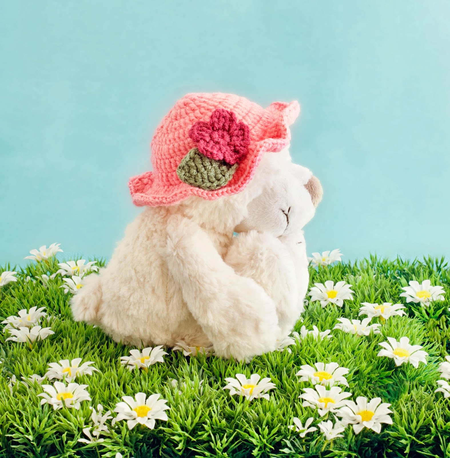 Patrón Gratis Gorro para Peluches en Crochet