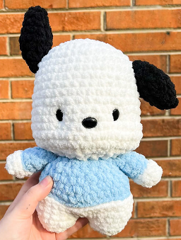 Patrón PDF Pochacco Kawaiien en Amigurumi