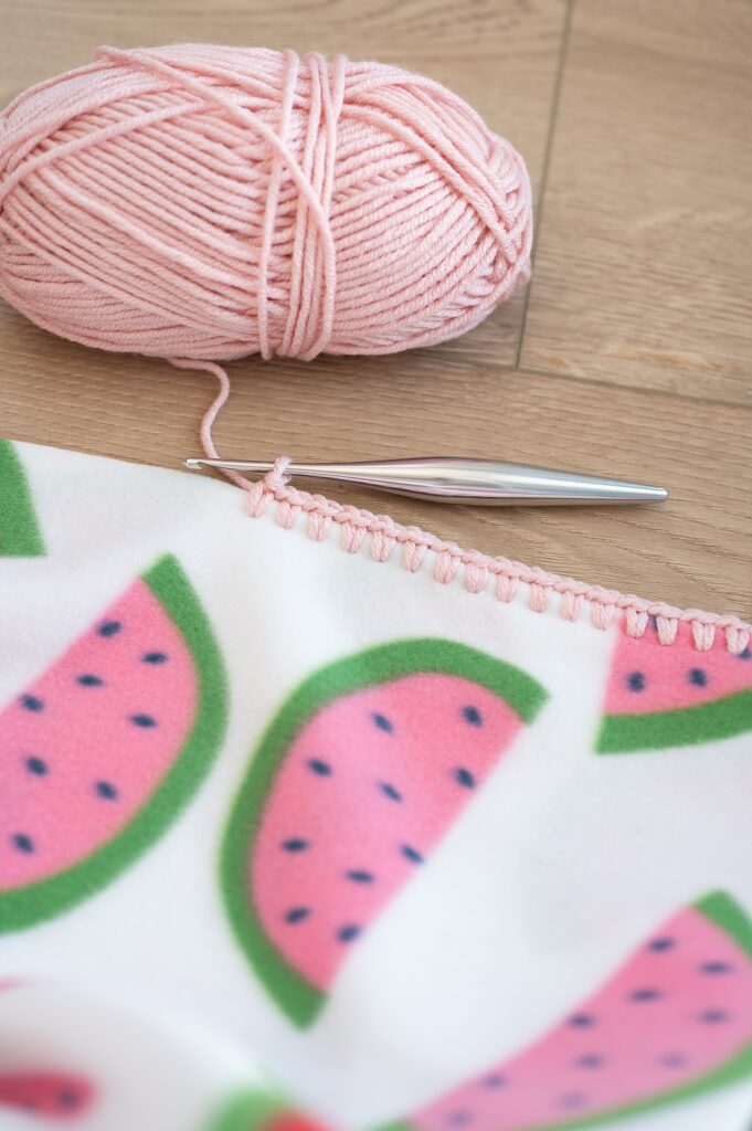 Cómo Tejer un Borde en una Manta de Lana