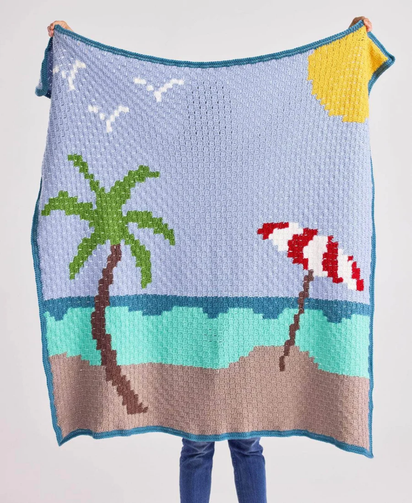 Manta Playera en Crochet Patrón Gratis