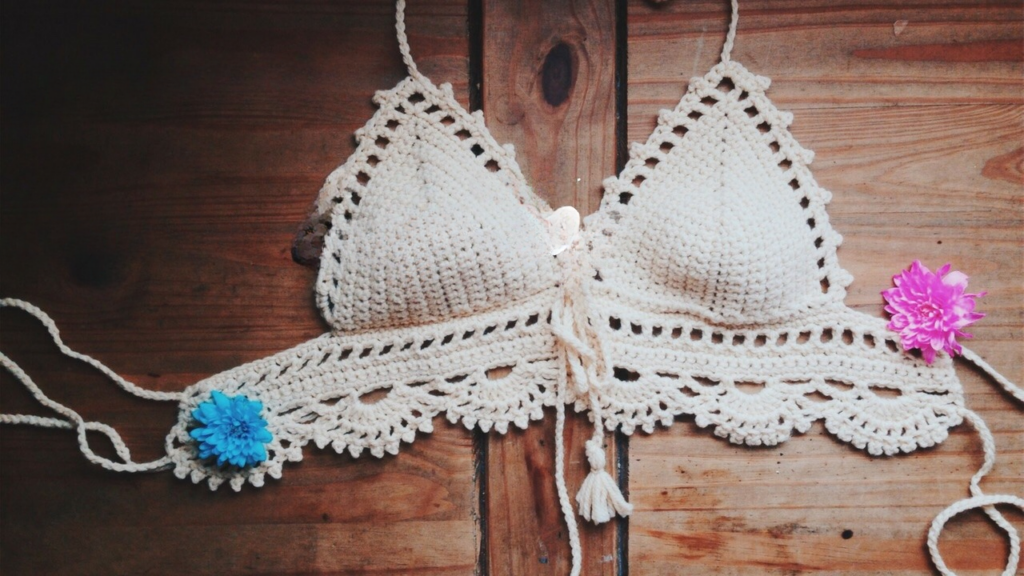 Top Concha Marina en Crochet Patrón Gratis