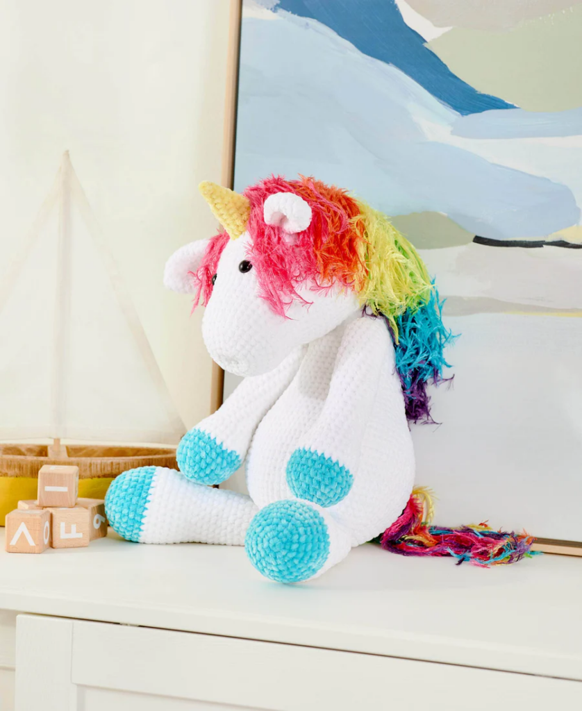 Unicorno Gigante Amigurumi Patron PDF paso a paso