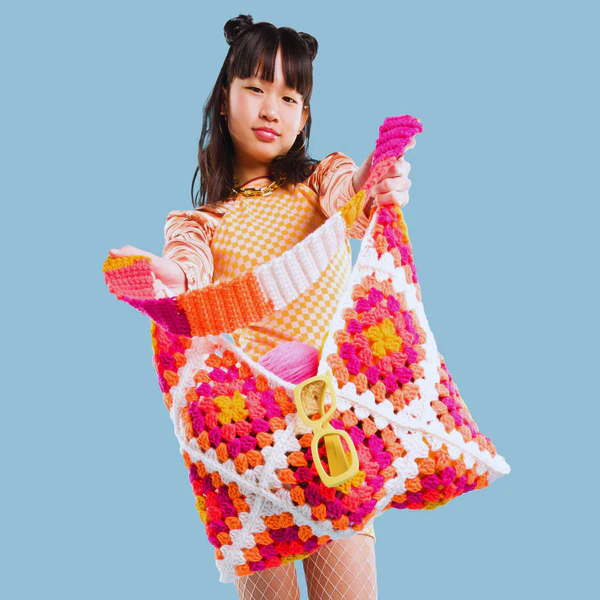 Bolsa Átena en Crochet Patrón Gratis paso a paso