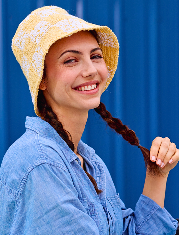 Sombrero de Playa Vacaciones de Verano en Crochet Patrón Gratis