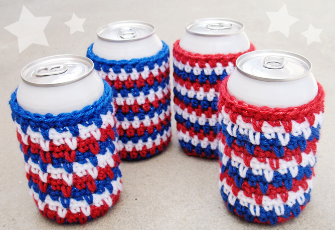 ¡Personaliza tus Bebidas! Cubierta de Latas en Crochet Patron Gratis