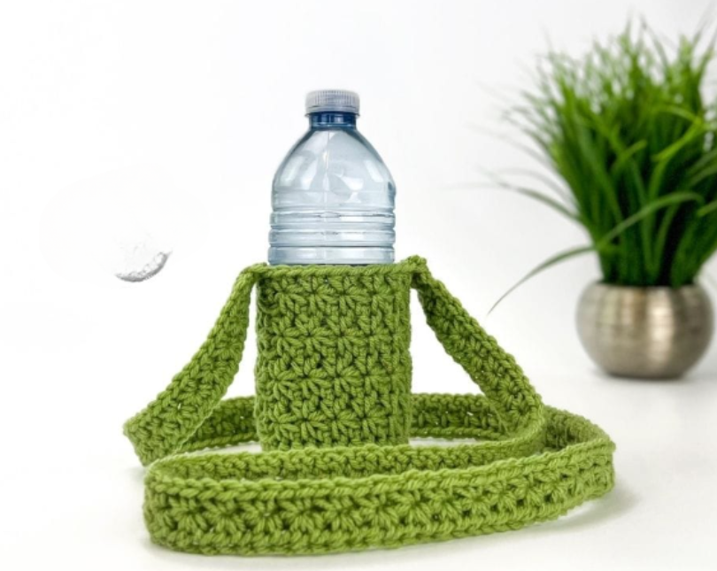Crea un Elegante Porta Botellas de Crochet Paso a Paso
