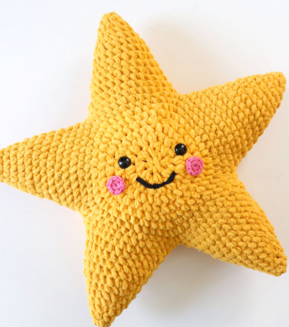 Patron Gratis Almohadon Amigurumi paso a paso