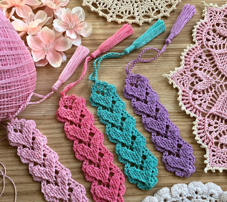Marcador de Páginas de Crochet Patron Gratis