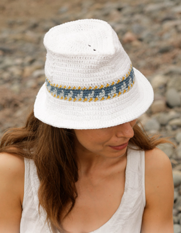 Patrón Gratis de Sombrero en Crochet: Perfecto para Días Soleados