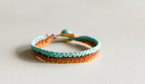 Como Tejer Pulseras de la Amistad en Crochet para Principiantes