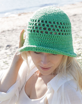 Sombrero Ventilado en Crochet para los Días Soleados Patron Gratis