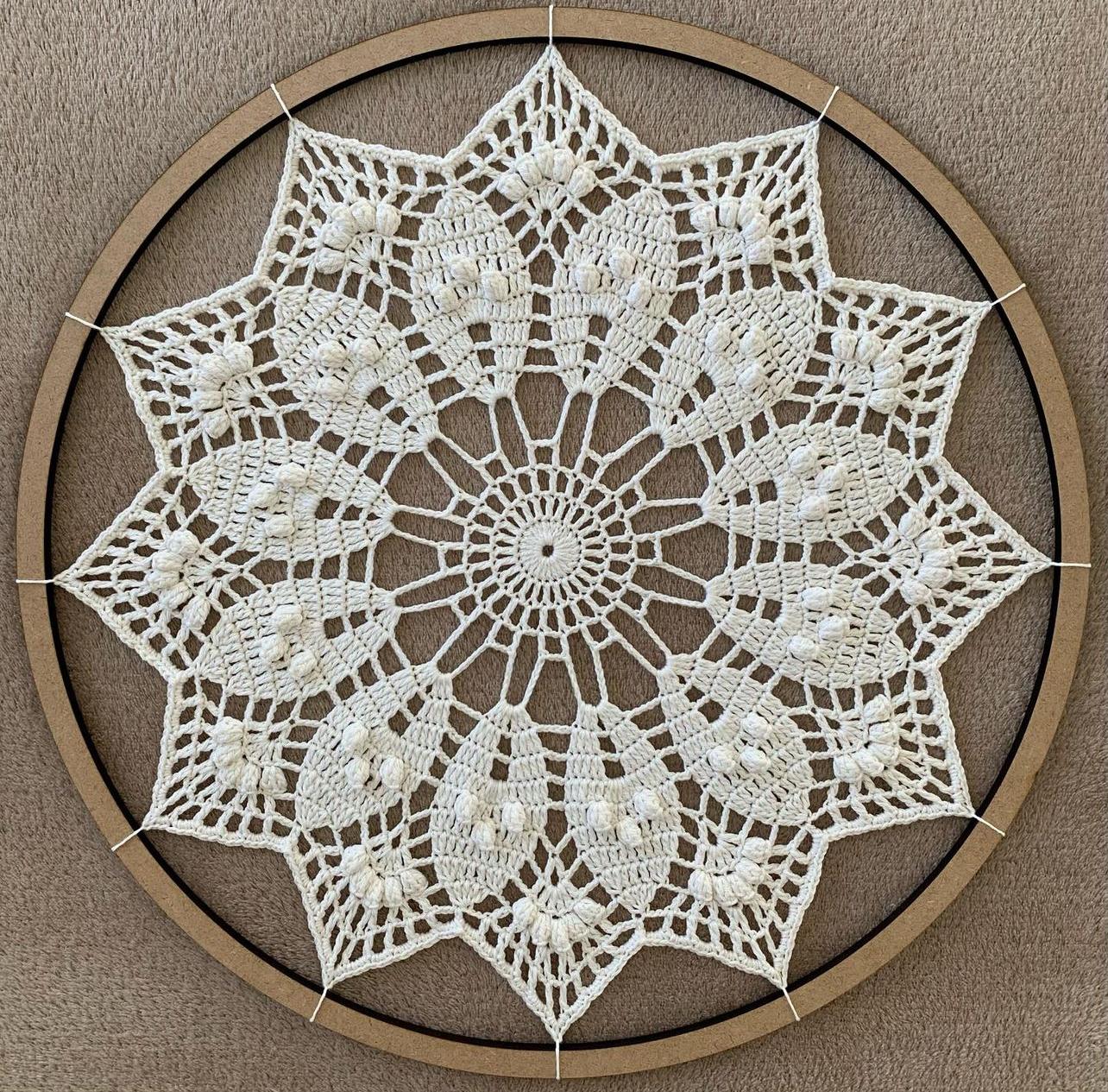 Mandala Venus en Crochet Patron Gratis
