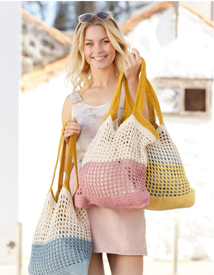 Bolsos de Crochet con Estilo y Funcionalidad Patron Gratis