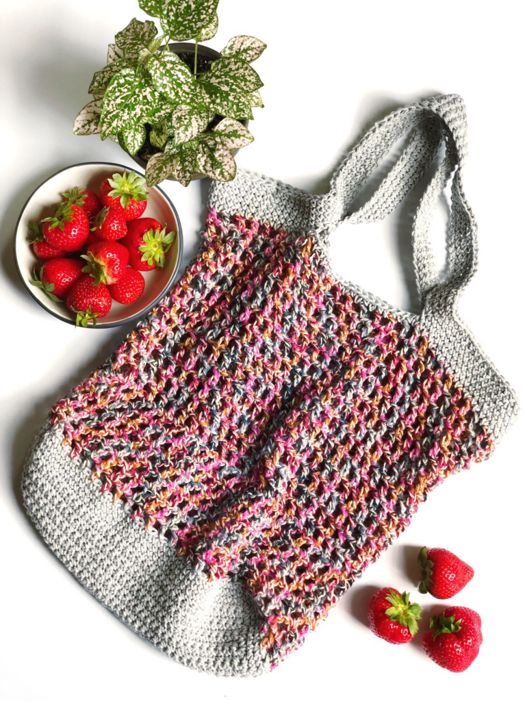 Bolsa de Verano a Crochet Para el Mercado Patrón Gratis