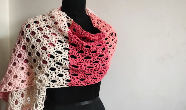 Patrón Gratis Bufanda Fantasía en Crochet para Principiantes