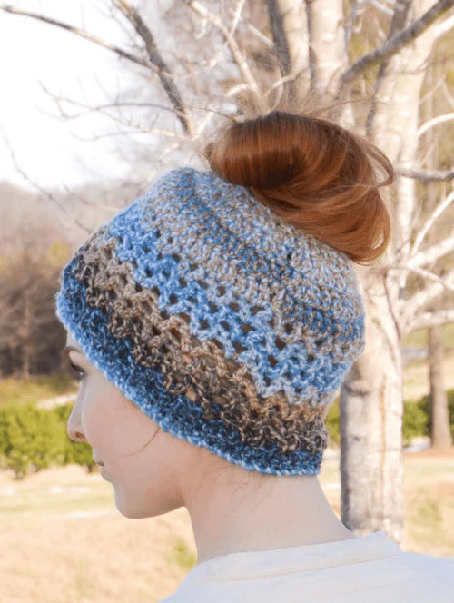 Gorro para COLETAS a crochet FÁCIL y RÁPIDO patrón gratis