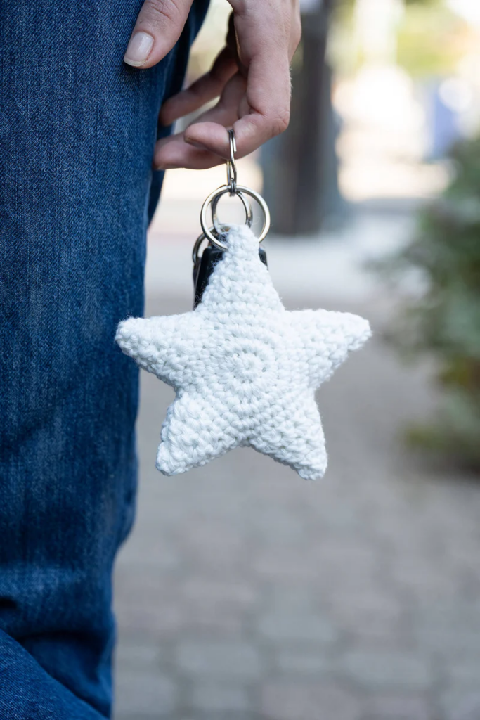 Estrella Amigurumi para Llavero Patrón Gratis