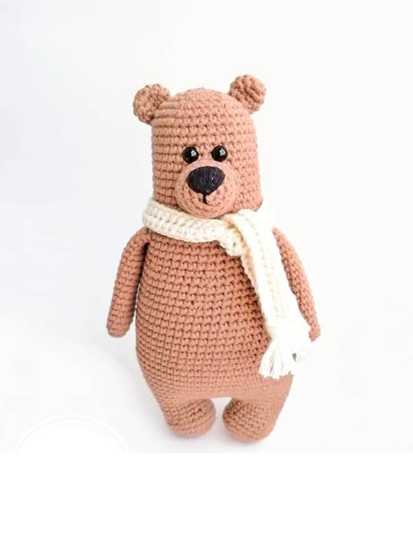 Cómo Tejer un Adorable Osito Amigurumi Patrón Gratis