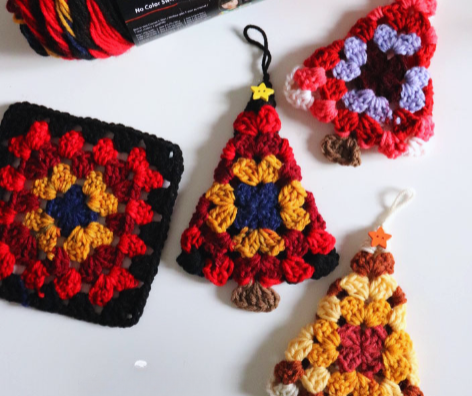 Albor de Navidad con Cuadros De La Abuela Patrón Gratis