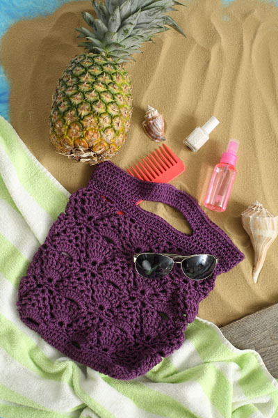 Bolsa De Mano Fácil A Crochet Patrón Gratis