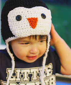 Cómo hacer Gorros de Pingüino en todas las Tallas a Crochet Patrón Gratis