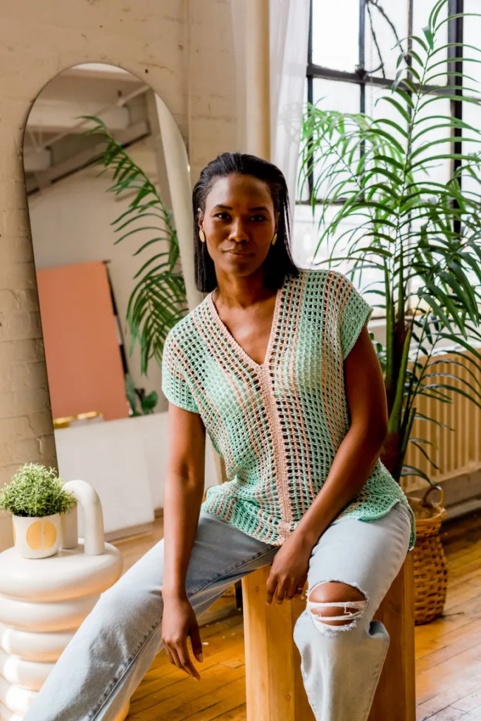 Cómo hacer una Blusa facil en Crochet Patrón Gratis