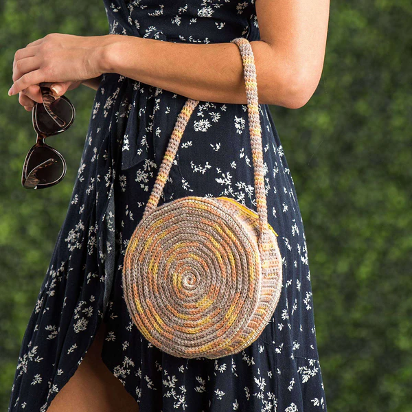 Cómo Tejer Una Bolsa Circular En Crochet Patrón Gratis