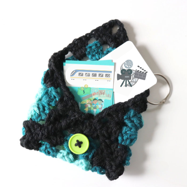 Pequeños Monederos a Crochet Fáciles Patrón Gratis