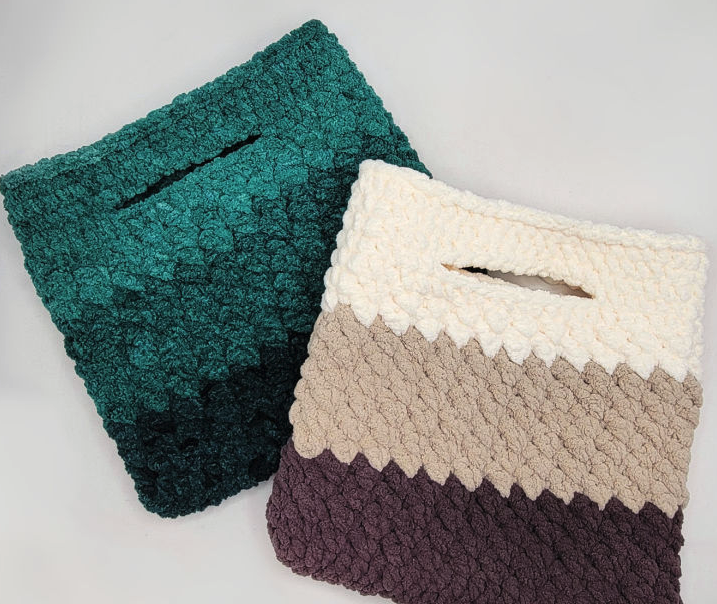 PATRON GRATIS Bolsa de Felpa para Principiantes