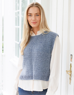 PATRON GRATIS Chaleco en Crochet para Principiantes