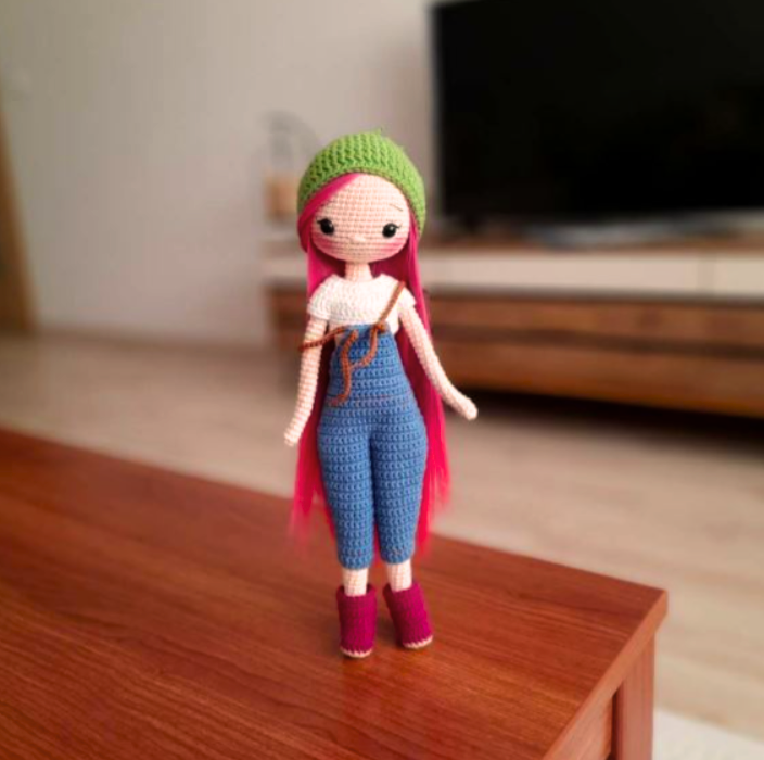 PATRON PDF Muñeca Katy Amigurumi paso a paso