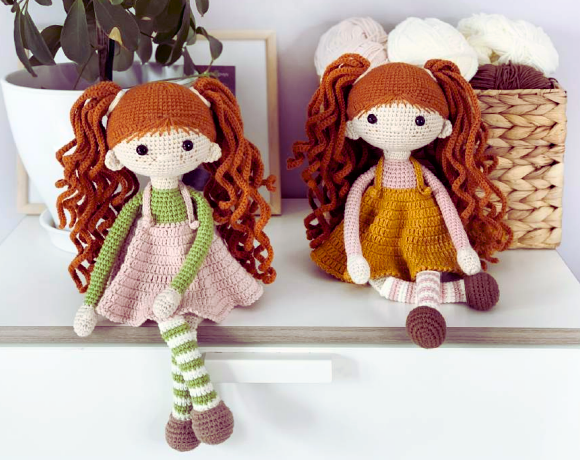 Adorables Muñecas Amigurumi paso a paso PATRON PDF