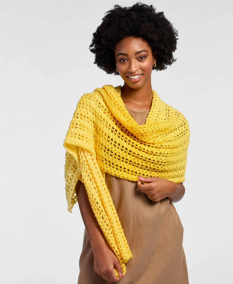 Chal Rayo de Sol en Crochet PATRON GRATIS