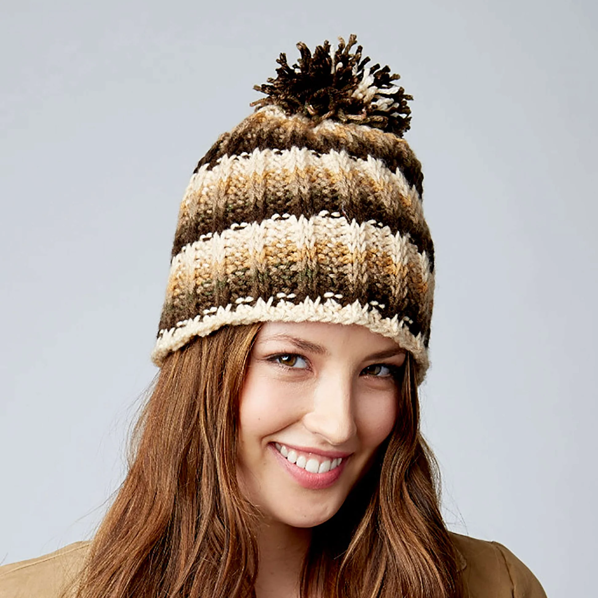 Gorro Tunecino en Crochet para Principiantes PATRON GRATIS