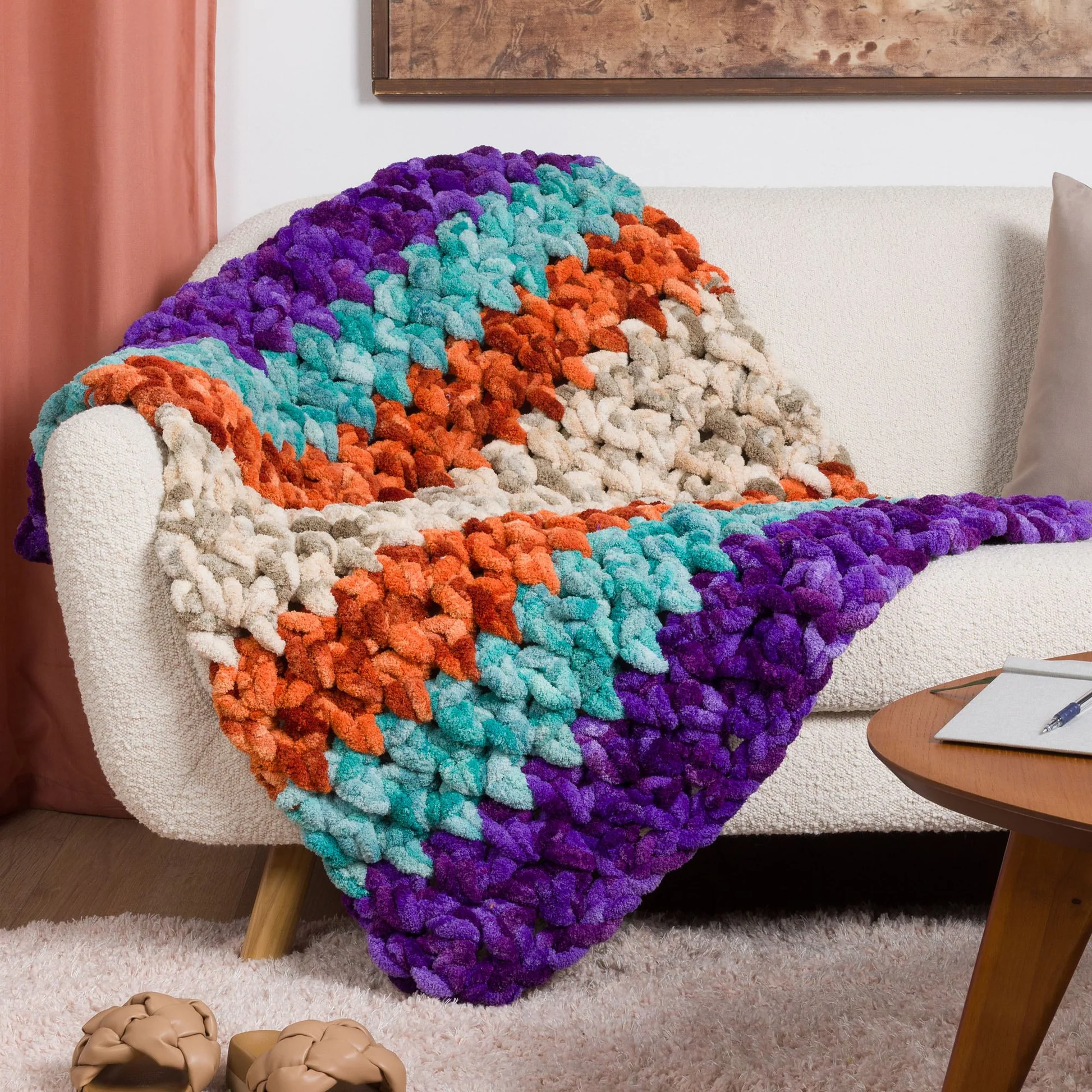 Manta Ónice para Principiantes del Crochet PATRON GRATIS