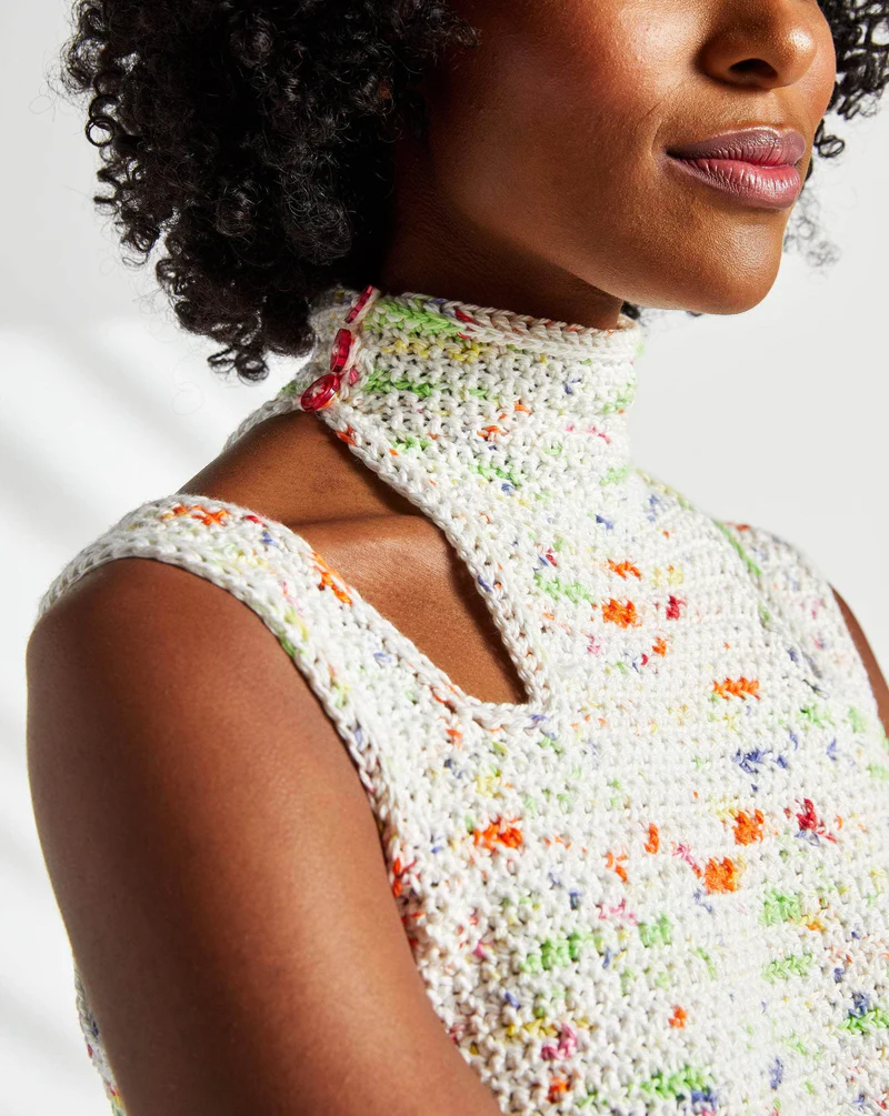 Top Anne la Última Tendencia a Crochet PATRON GRATIS