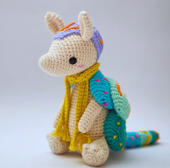 Armadillo Nicolás Amigurumi paso a paso PATRON PDF