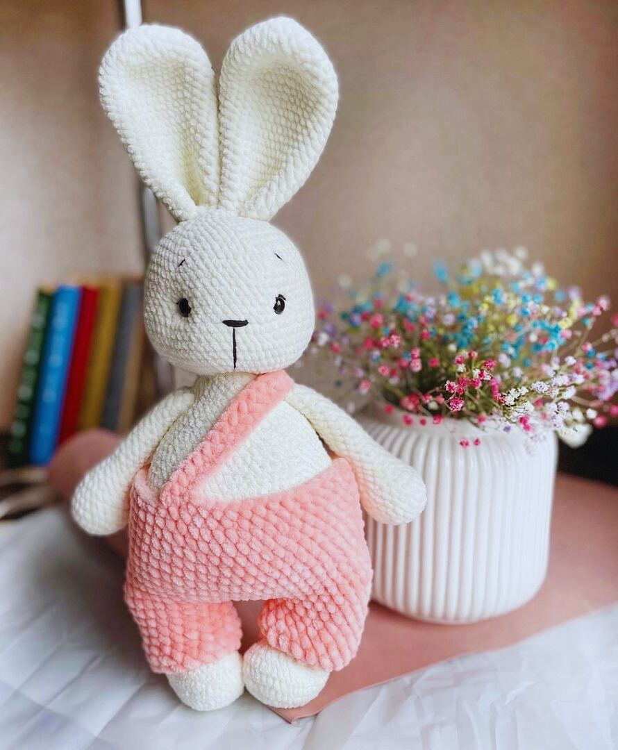 Conejita Bianca Amigurumi paso a paso PATRON PDF