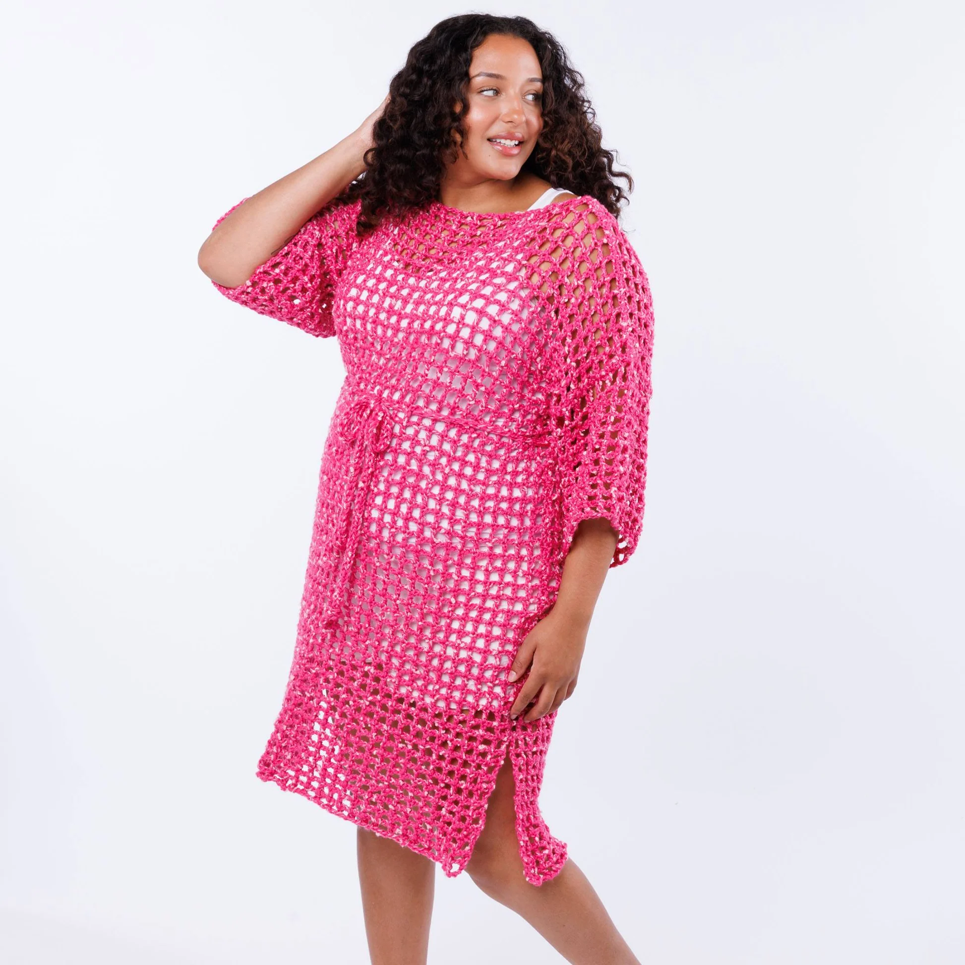 Vestido de Playa Veraniego en Crochet PATRON GRATIS