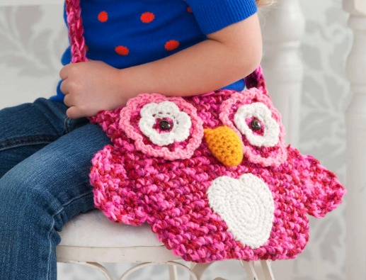 Bolsa de Búho en Crochet PATRON GRATIS