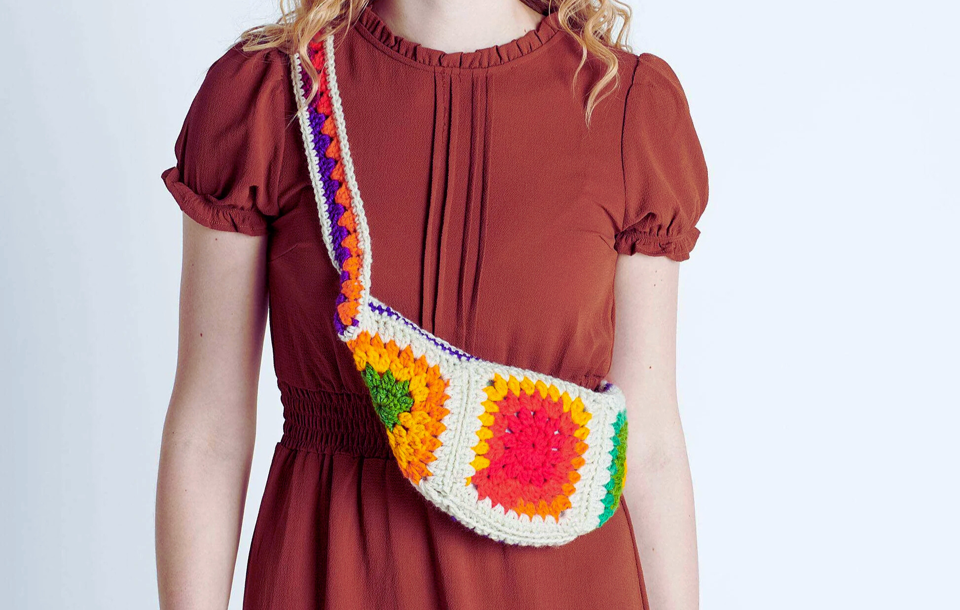 Riñonera a Crochet para Principiantes PATRON GRATIS