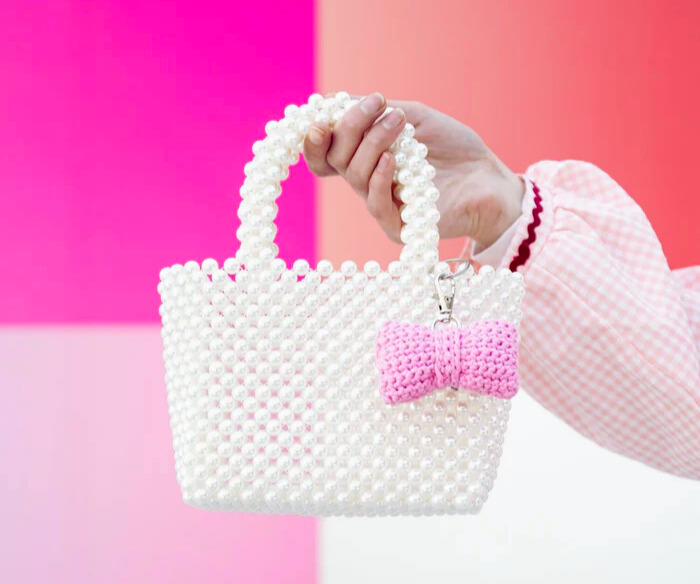 Adorno de Lazo para Bolsa en Crochet PATRON GRATIS