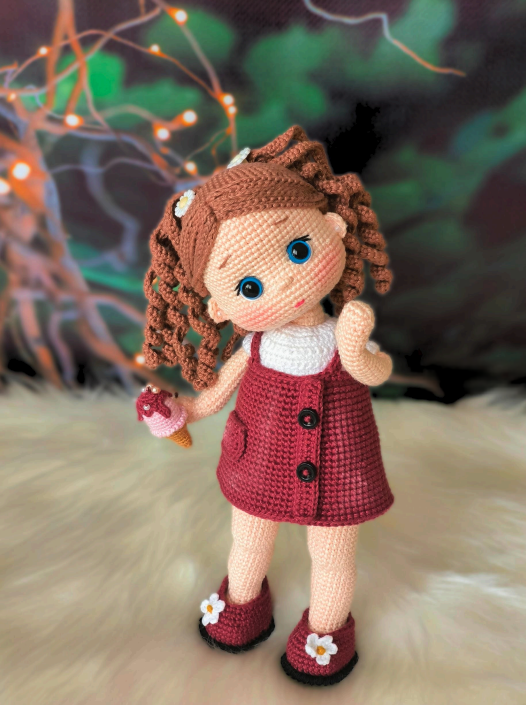 Muñeca Margaret Amigurumi paso a paso PATRON PDF