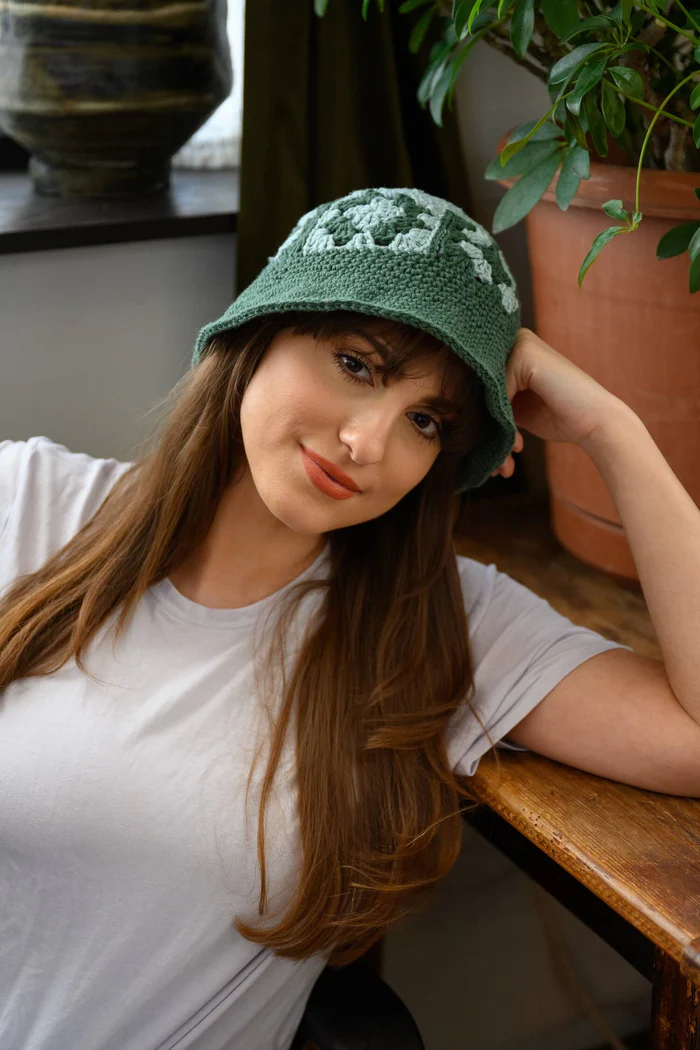 Gorro Pescador de Verano para Principiantes del Crochet PATRON