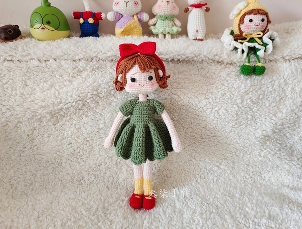 Llavero Muñequita Pili Amigurumi PATRON PDF