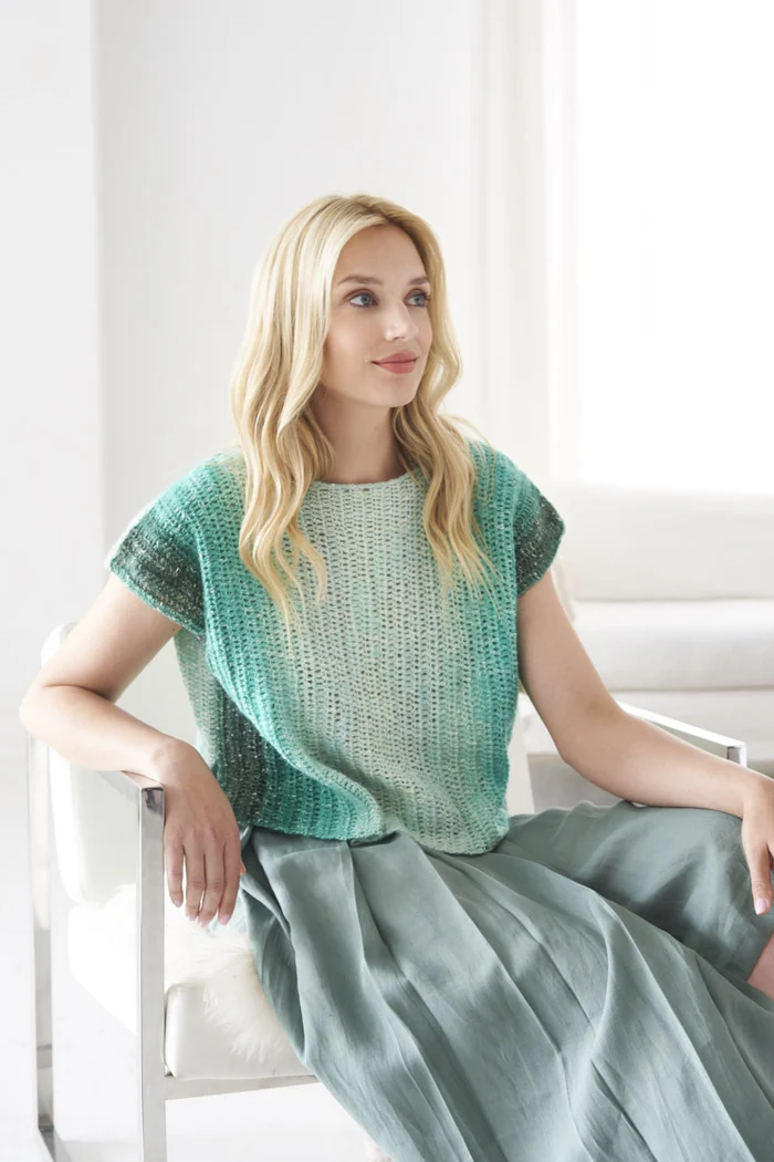 Top Sirena en Crochet PATRON GRATIS